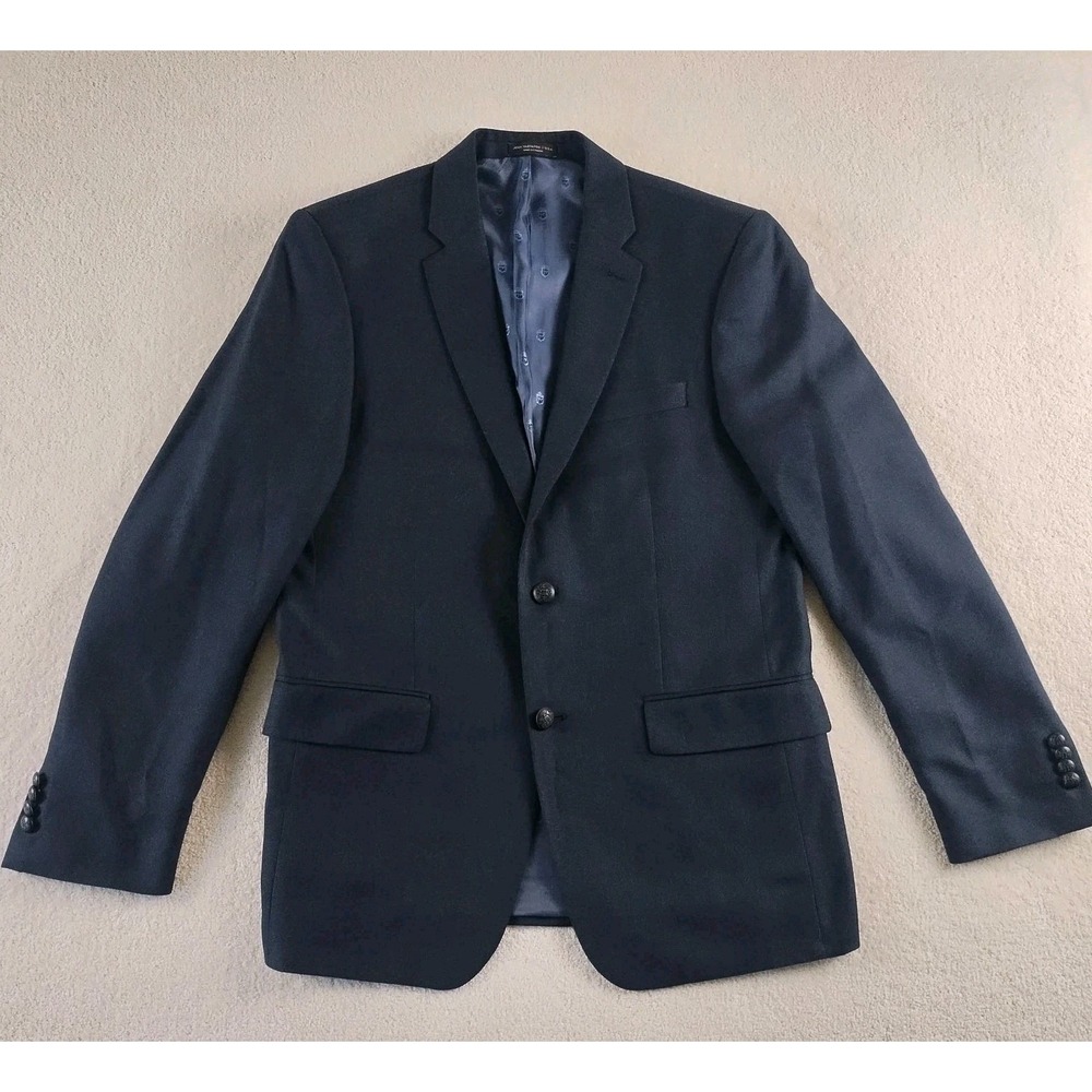 John Varvatos Blazer Jacket Men's 40R Blue 2 Button Sport Coat‎  Business Work